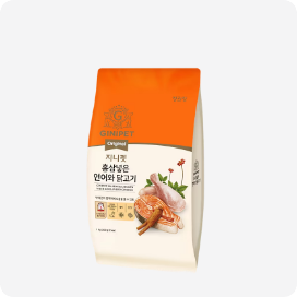 [강아지용] 지니펫 홍삼넣은 연어와 닭고기 1kg