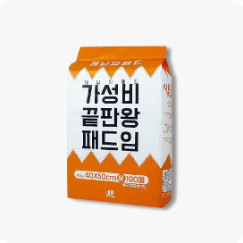 개님의패드 소형 40x50cm 1팩 총 100매