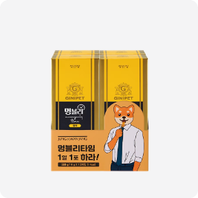[강아지용] 지니펫 멍블리타임 황태(14g*10포) * 4세트