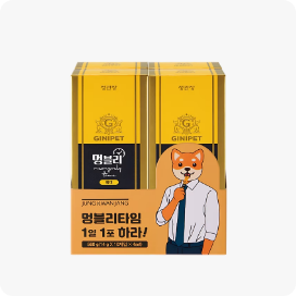 [강아지용] 지니펫 멍블리타임 황태(14g*10포) * 4세트