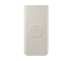 10,000mAh 무선 충전 크림색 배터리팩