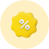 퍼센티지 3D 아이콘