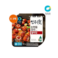 [청정원]안주야 직화 불막창 160g x 3팩