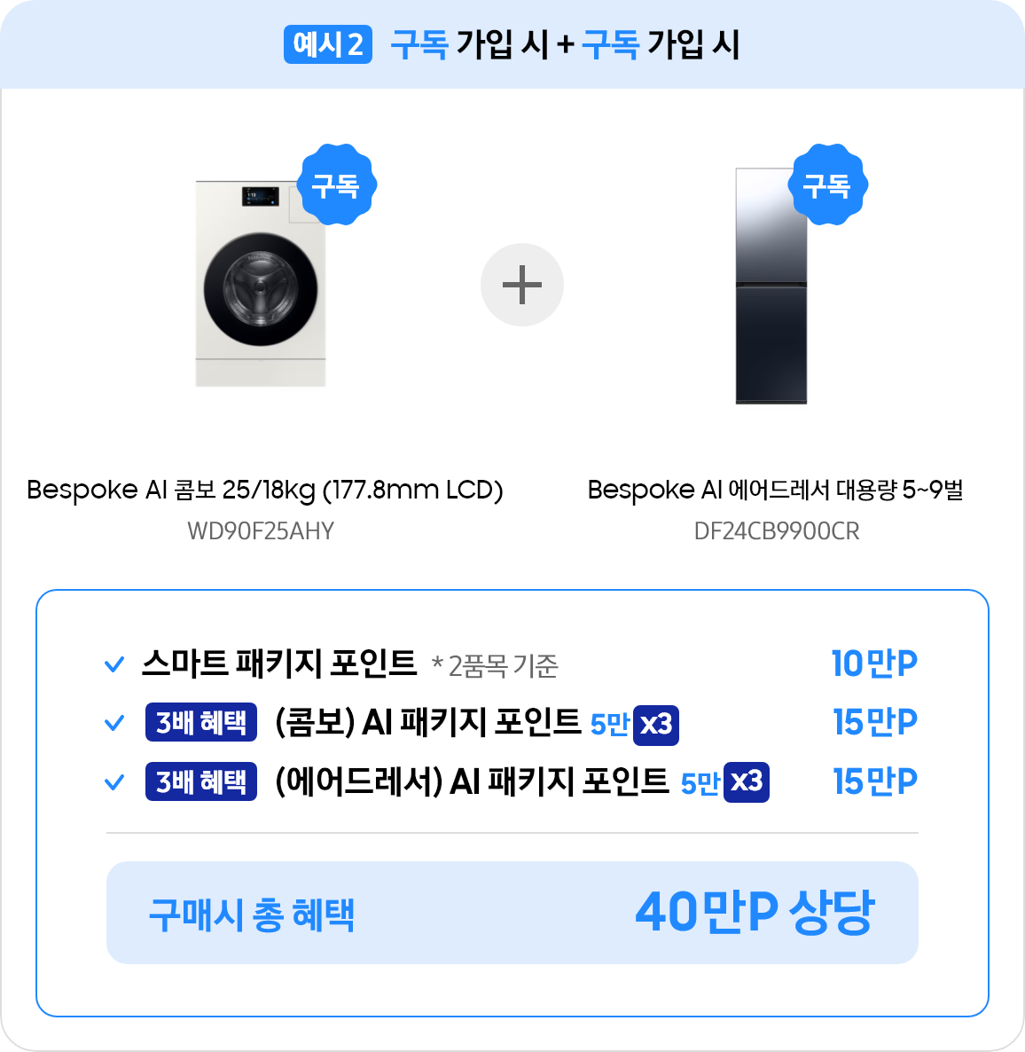 예시로 쉽게 알아보는 삼세페 2배 혜택/3배 혜택