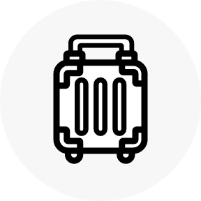 여행 캐리어 아이콘