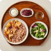 꼬꼬야끼 덮밥 세트