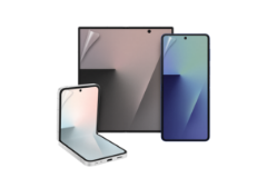 [Z 폴드7, Z 플립7, Z 플립7 F~É 제품이 펼쳐진]