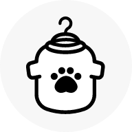 펫 의류 아이콘
