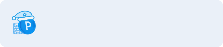 파자마 모자를 쓴 포인트 동전 일러스트