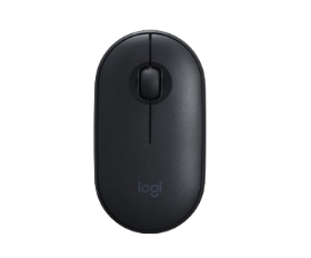 로지텍 M340 Slient 블루투스 마우스 블랙 컬러 모델 정면컷