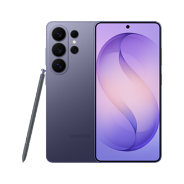 갤럭시 S26 울트라와 삼닷 Live 로고가 있는 모습