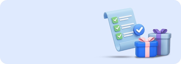 갤럭시 버즈4(For) u 리뷰어 신청 아이콘 및 선물 박스