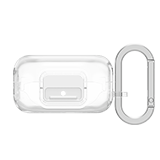 갤럭시 버즈4ㅣ버즈4 프로 클립 클리어 케이스 위드 카라비너