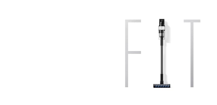 흰색 벽면에 F T 알파벳 글자가 배치되 있으며 그 가운데로 제트 핏 제품이 I모양을 대체하여 배치되어 있습니다.