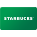 STARBUCKS 로고가 가운데 있는 초록색 카드 아이콘