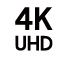 4K UHD 아이콘