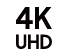 4K UHD 아이콘