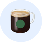 검정색 스타벅스 아메리카노 이미지