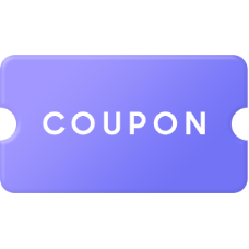 COUPON이 쓰여있는 아이콘