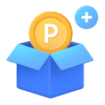 삼성전자 멤버십 포인트를 상징하는 아이콘