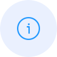 유의사항을 나타내는 동그라미 안에 소문자i가 들어간 아이콘