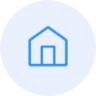 설치와 관련된 집 모양 아이콘