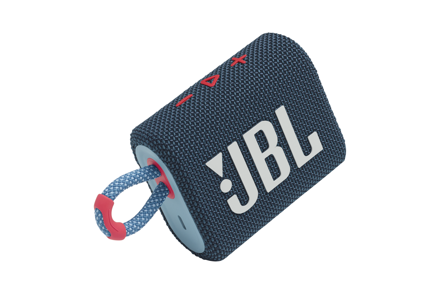 JBL GO 3 블루투스 스피커 블루핑크 윗면 