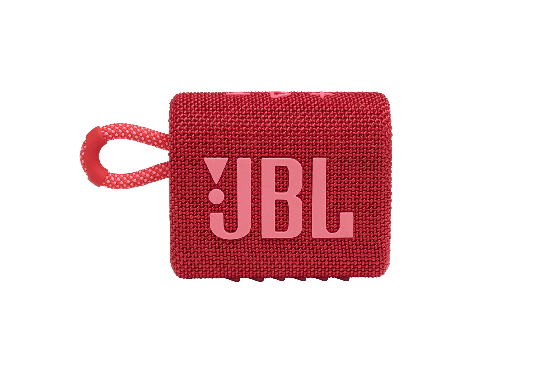 JBL GO 3 블루투스 스피커 레드 정면 