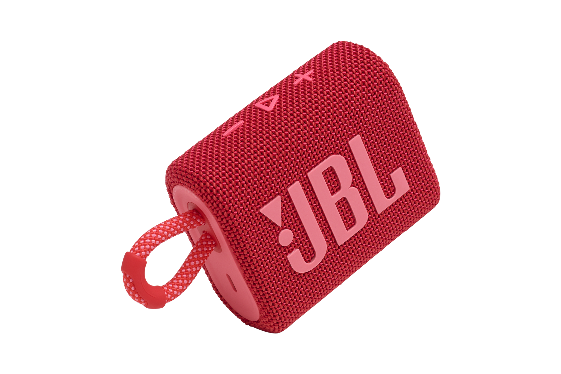 JBL GO 3 블루투스 스피커 레드 윗면 