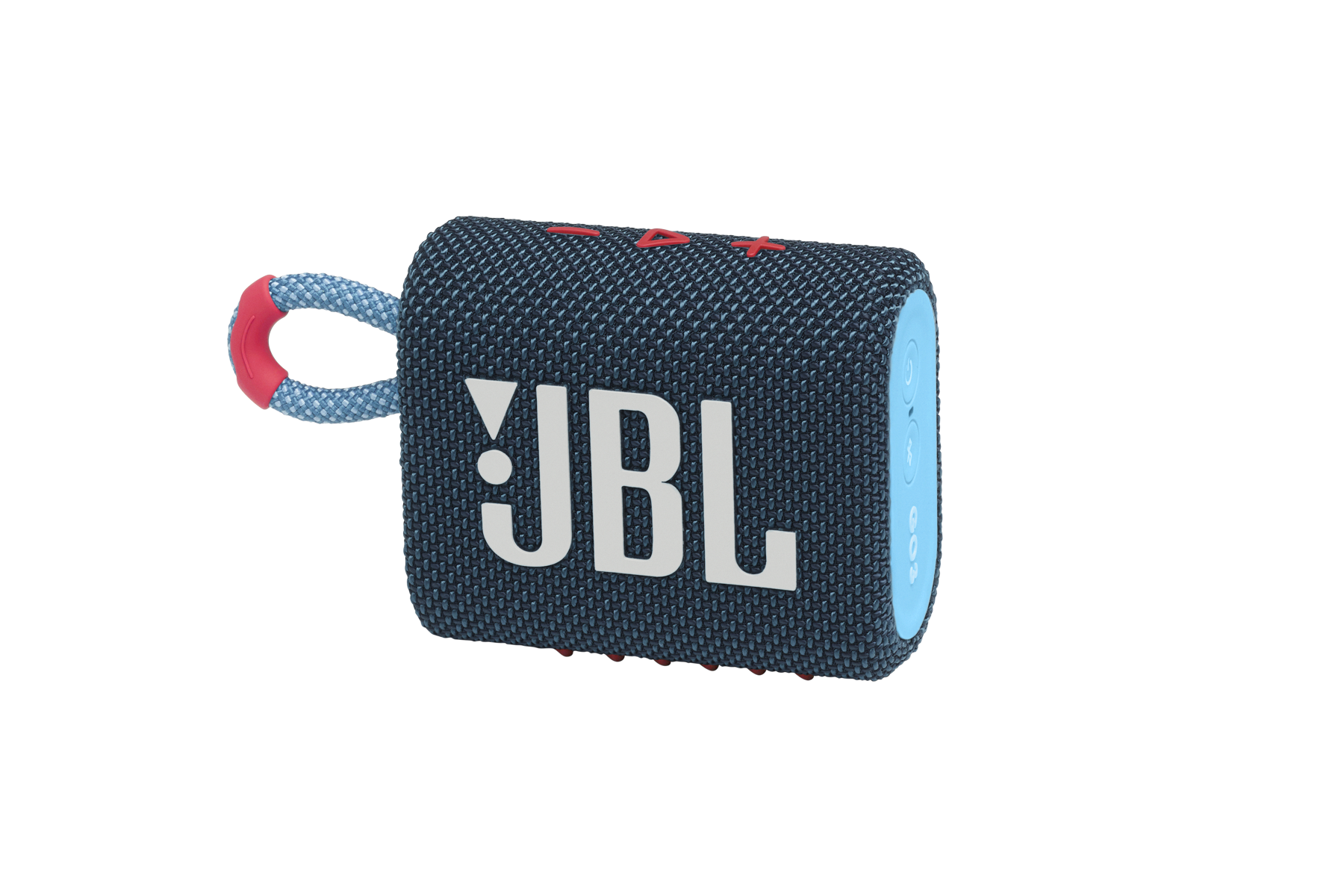 JBL GO 3 블루투스 스피커 블루핑크 측면 