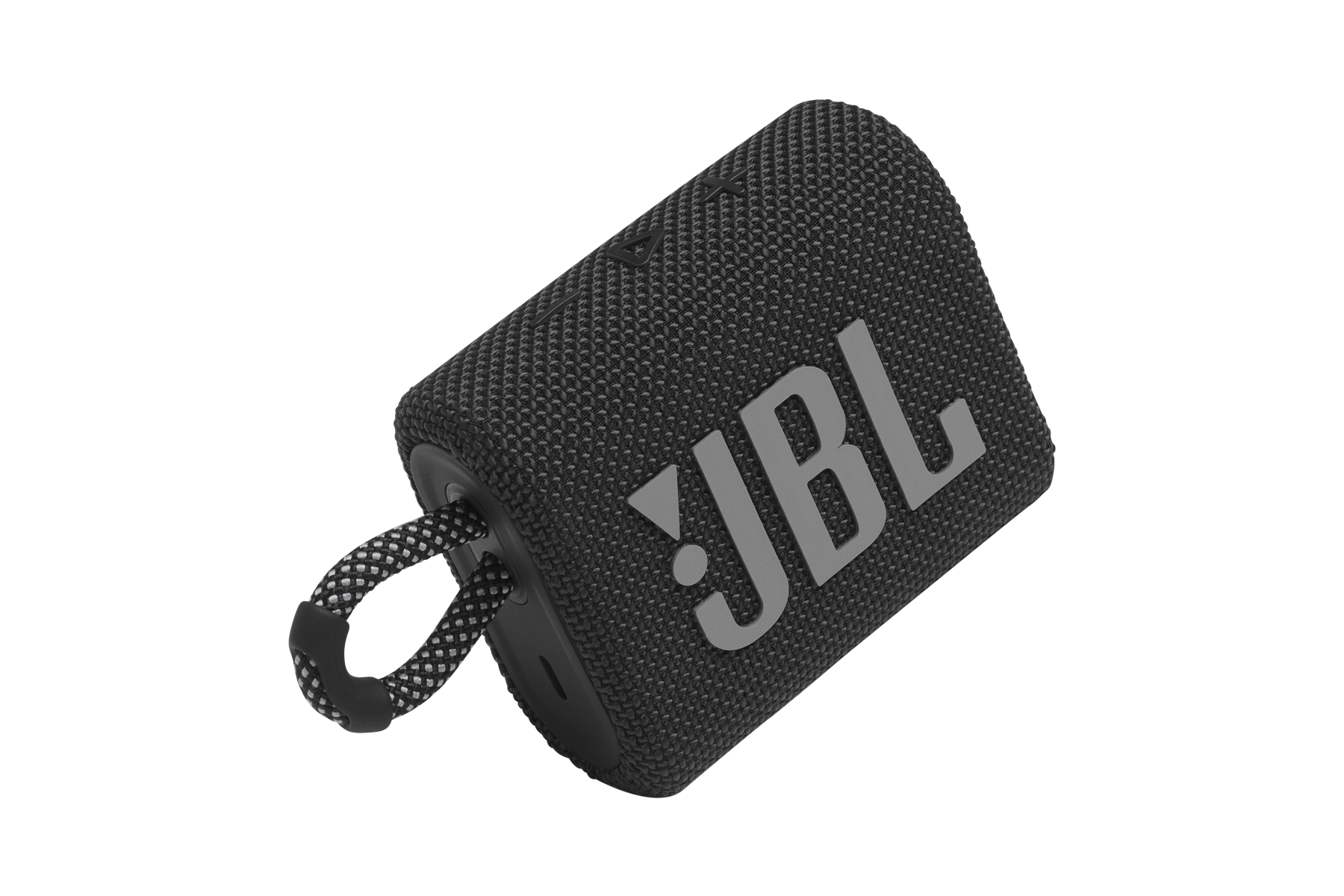 JBL GO 3 블루투스 스피커 블랙 윗면