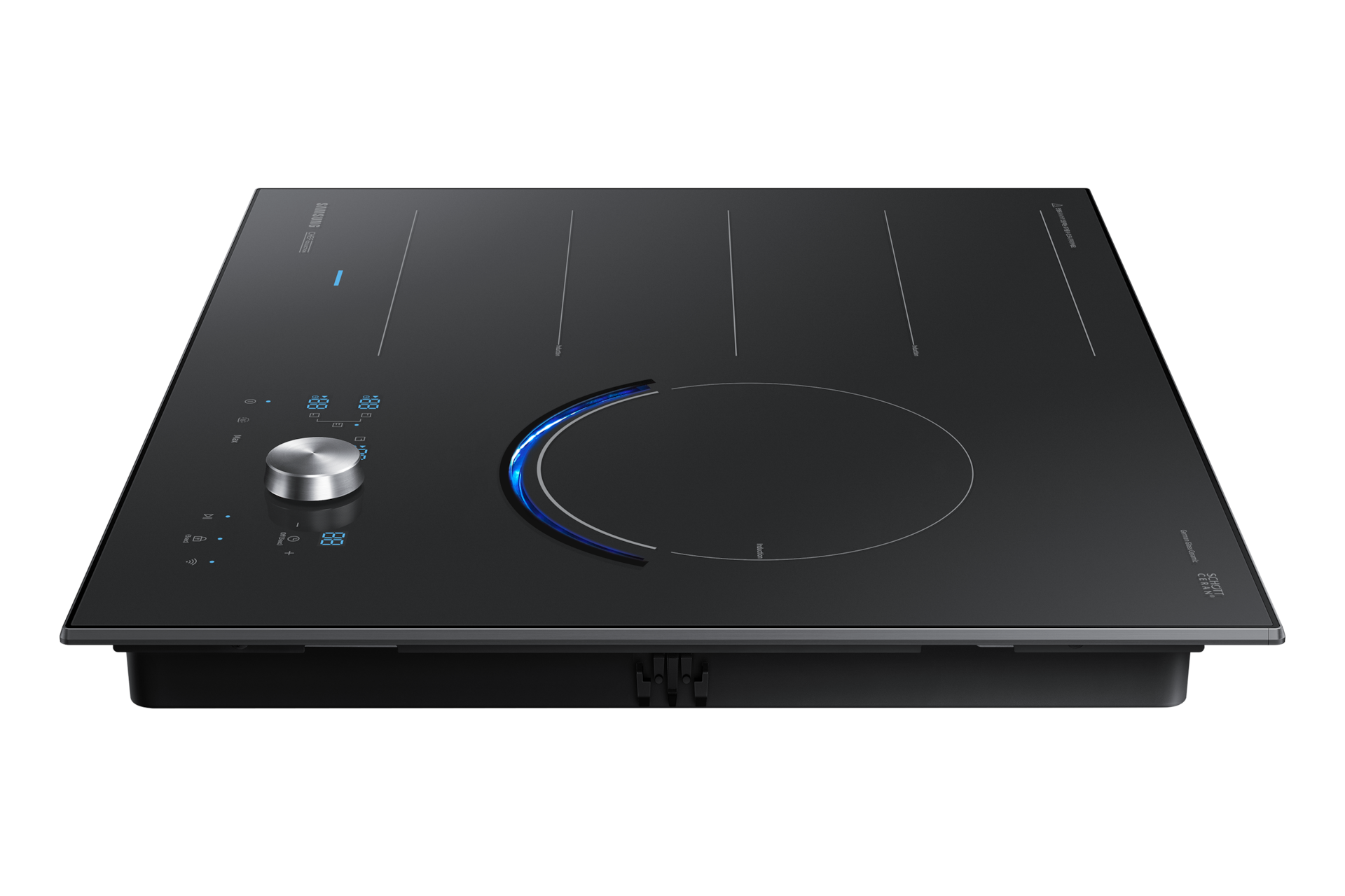 셰프컬렉션 인덕션 빌트인 그레이 위에서 옆면