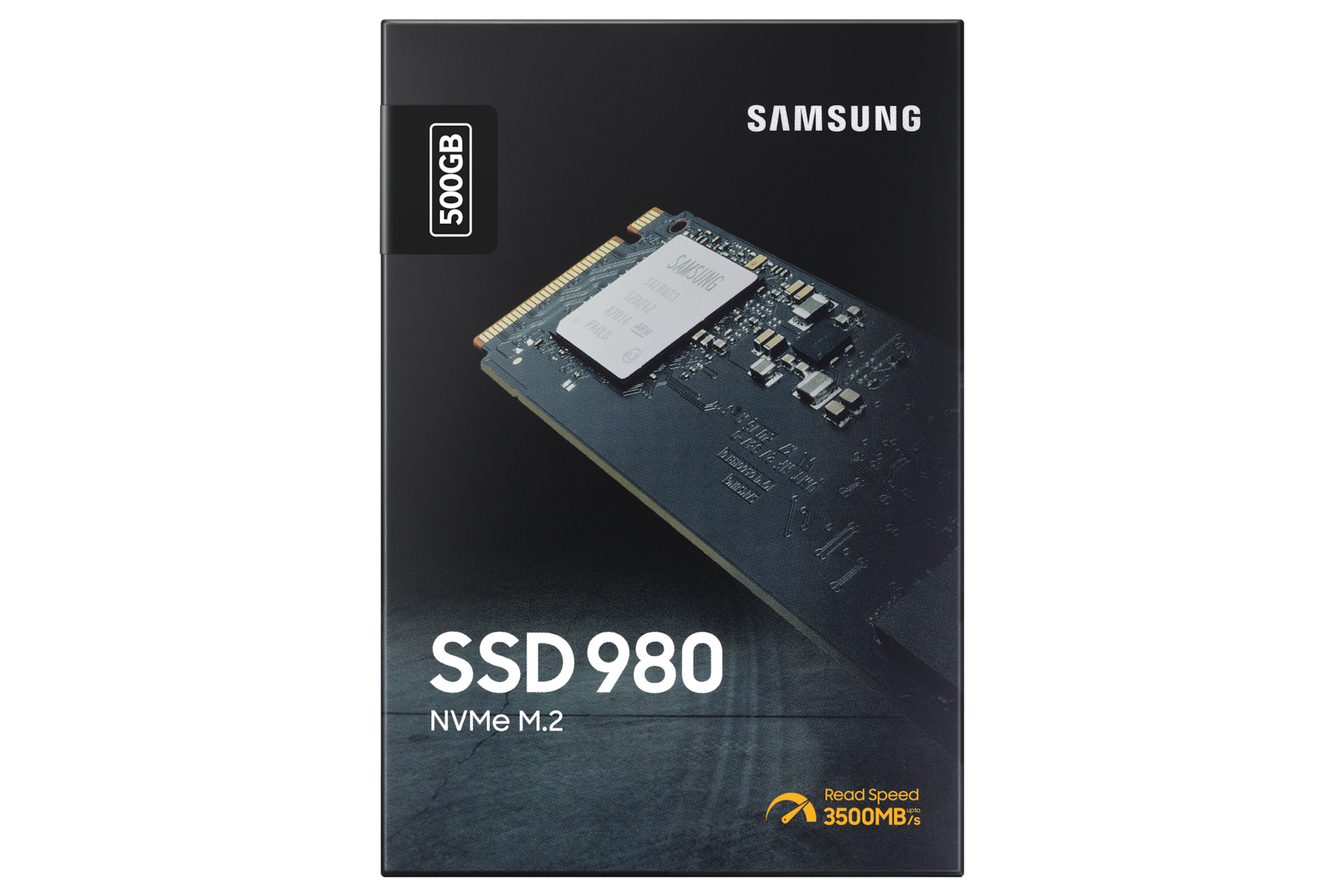 980 NVMe M.2 SSD 500 GB (블랙) 제품 패키지 정면