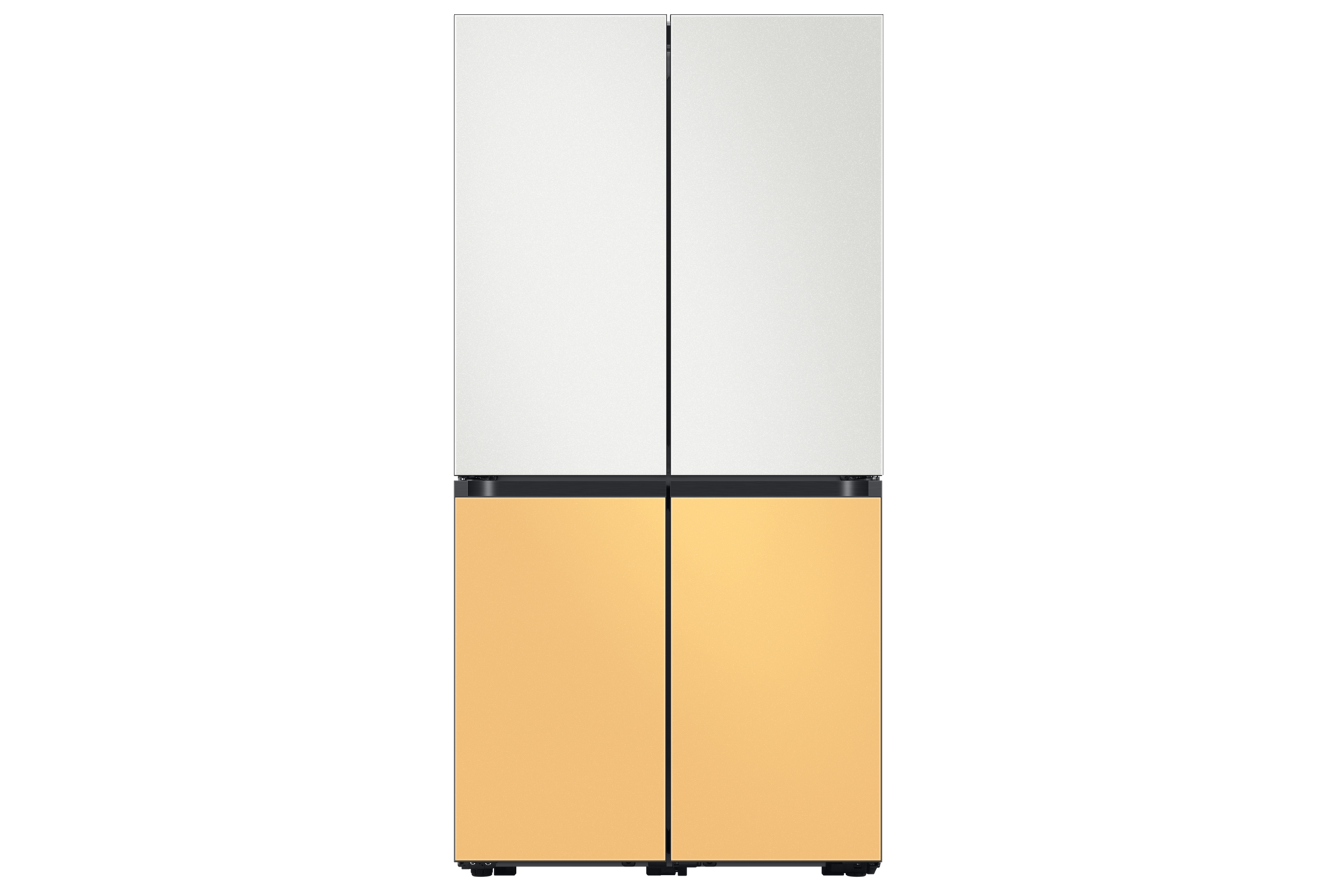 BESPOKE 냉장고 4도어 프리스탠딩 874 L RF85A9121APWY 이미지입니다.