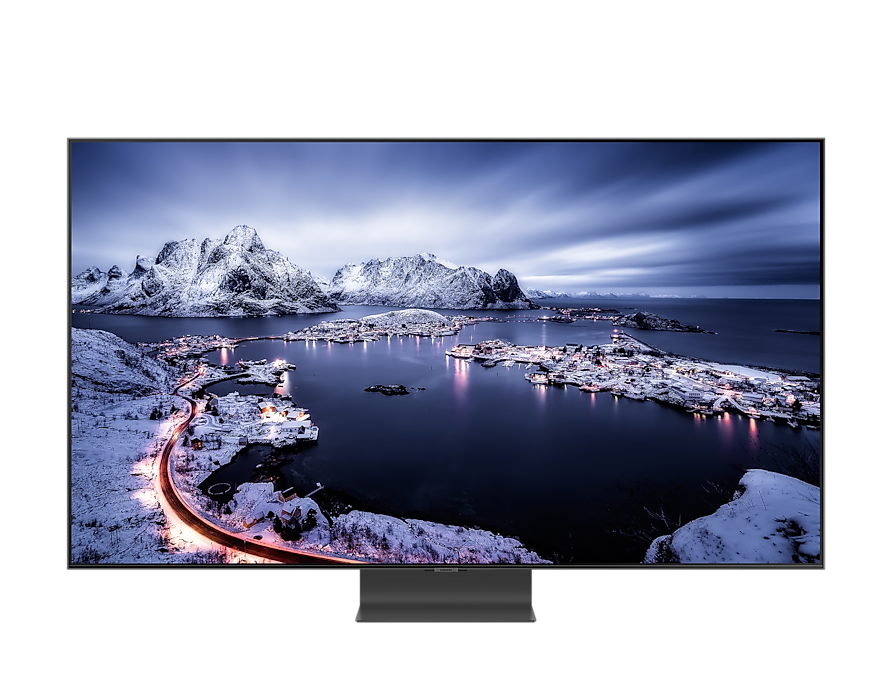 QLED 4K QT90 214 cm 정면 