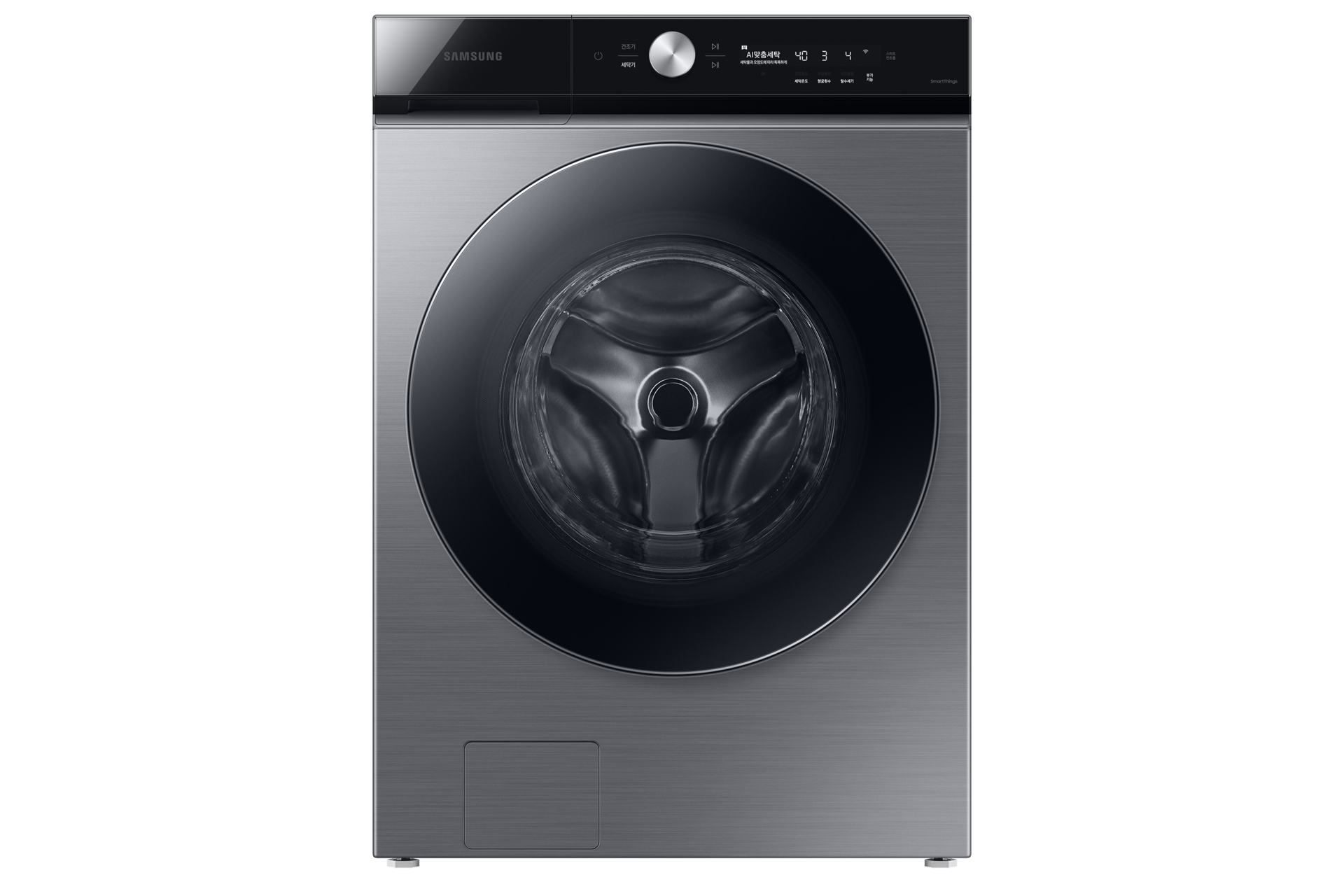 BESPOKE 그랑데 세탁기 AI 24 kg WF24A9500KP 이미지입니다.
