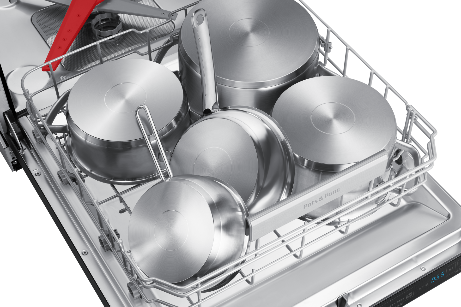 하단 바구니 내용물 있음 