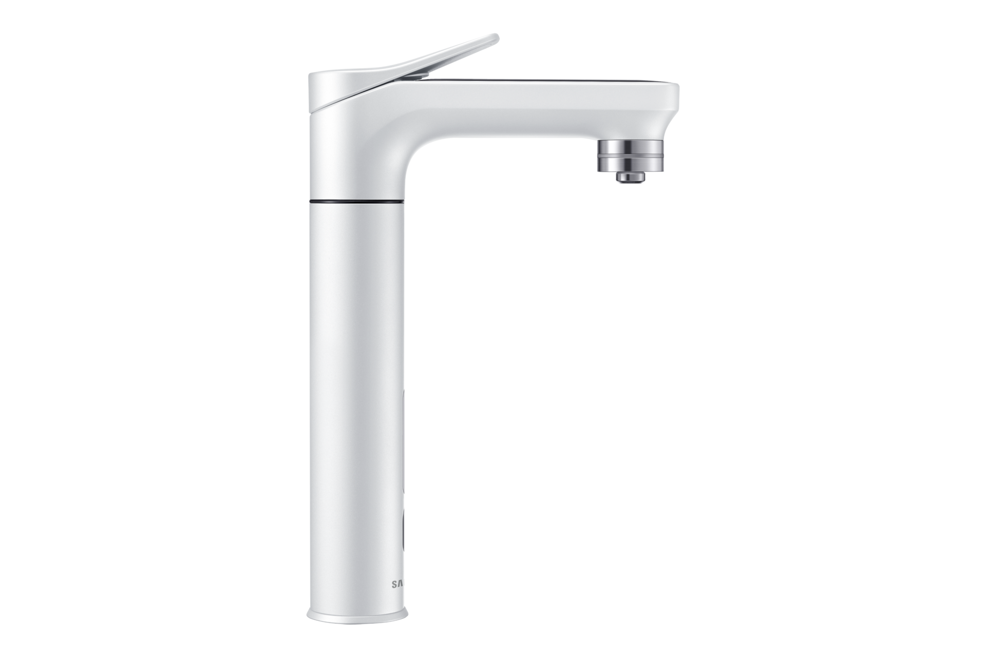 Bespoke 정수기 메인 파우셋 (정수전용) 알루 화이트 파우셋 좌측면