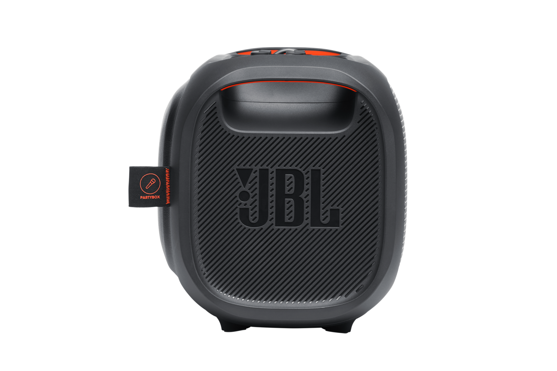 JBL PARTYBOX ON-THE-GO 파티 스피커 옆면 