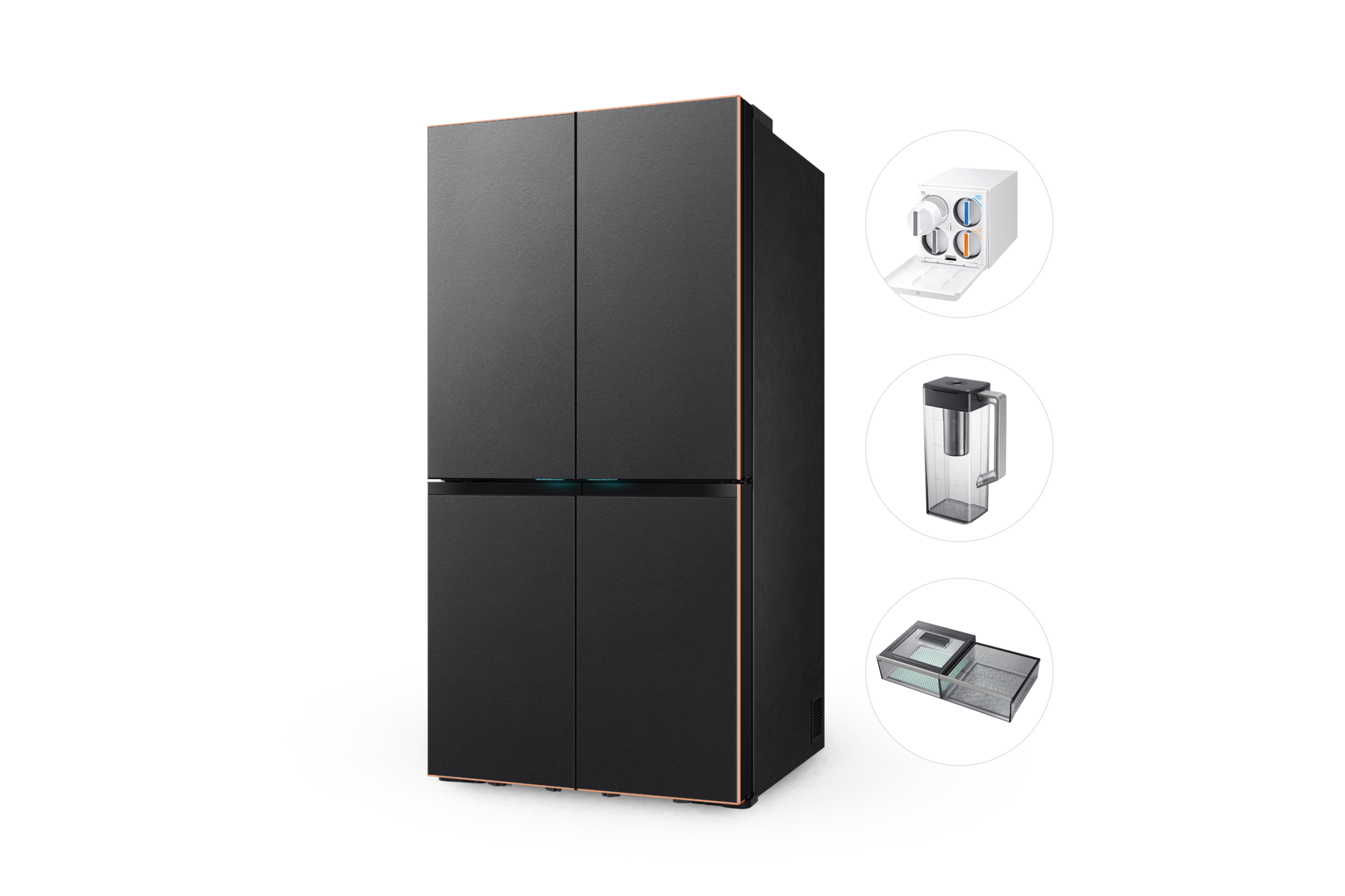 셰프컬렉션 냉장고 900 L (미트 & 피쉬 수납존 + 정수 패키지)