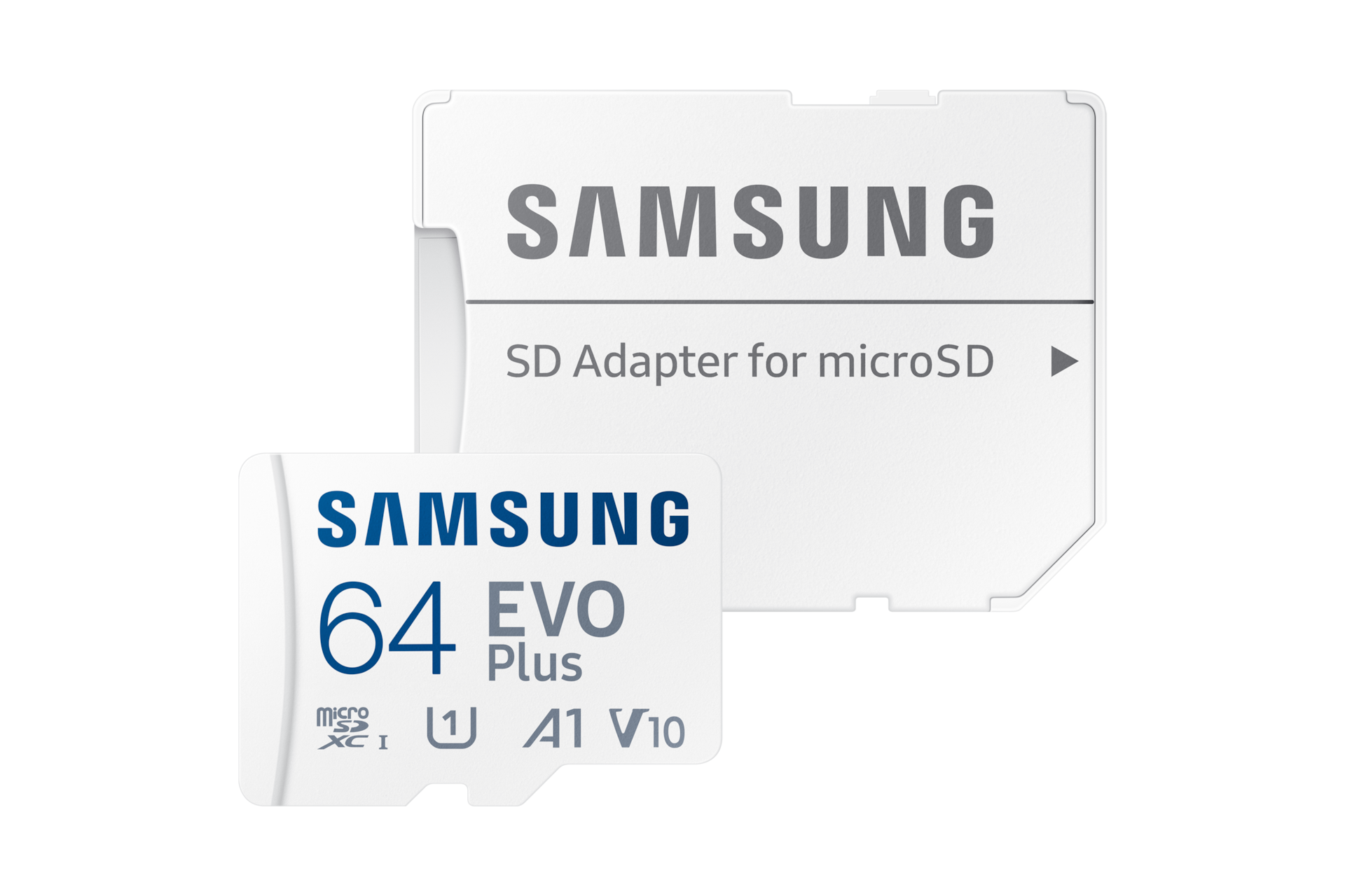 EVO Plus 마이크로SD 메모리카드 64 GB 화이트 제품 + 패키지
