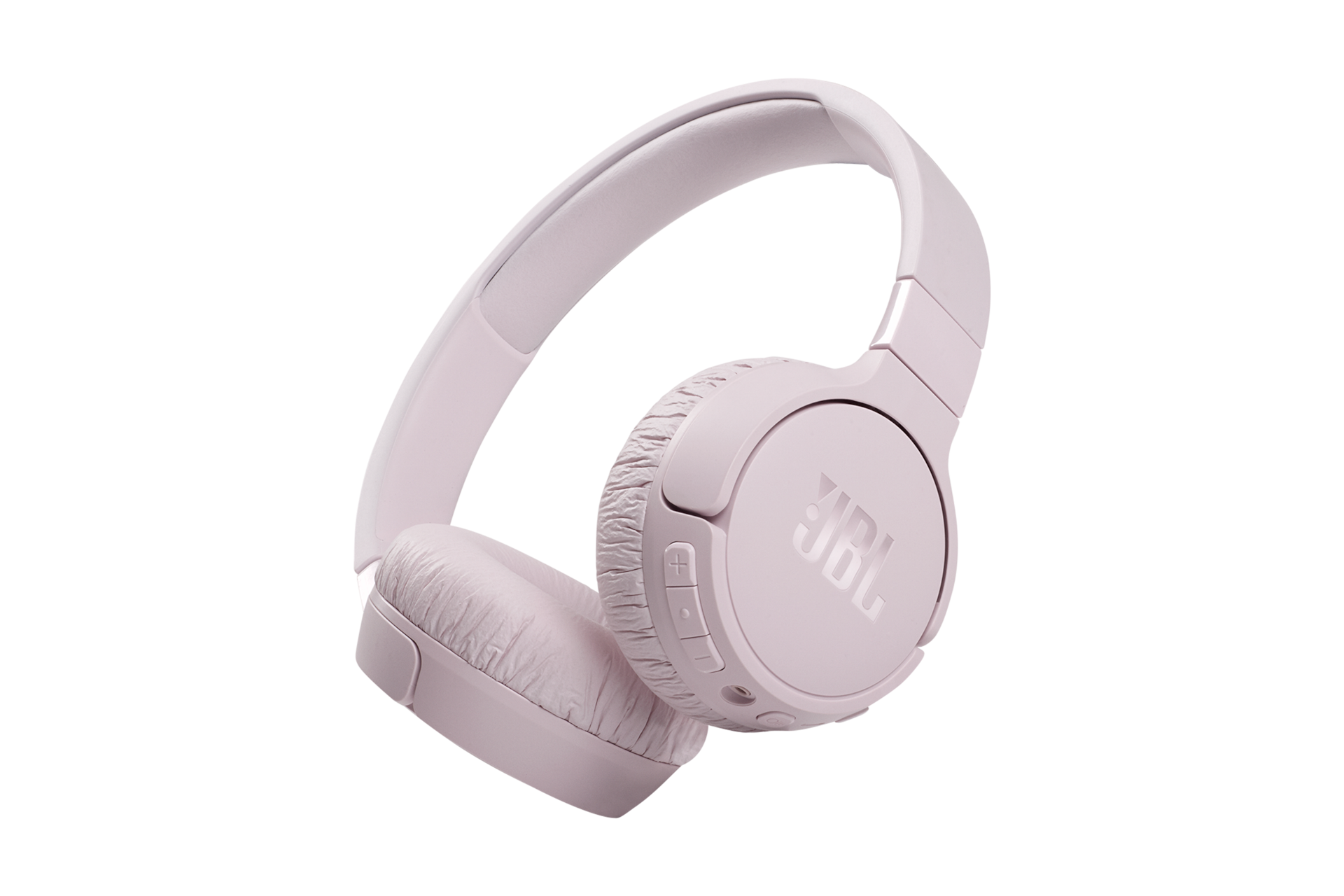 JBL TUNE 660NC 노이즈 캔슬링 무선 온이어 헤드폰 핑크 측면