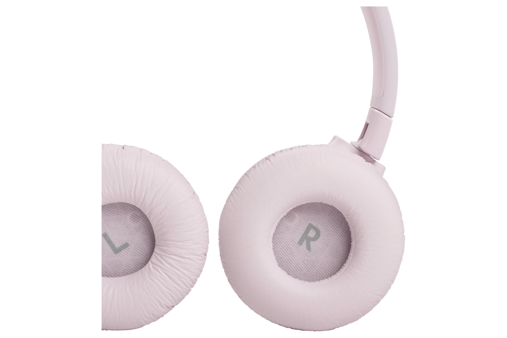 JBL TUNE 660NC 노이즈 캔슬링 무선 온이어 헤드폰 핑크 이어 안쪽 부분