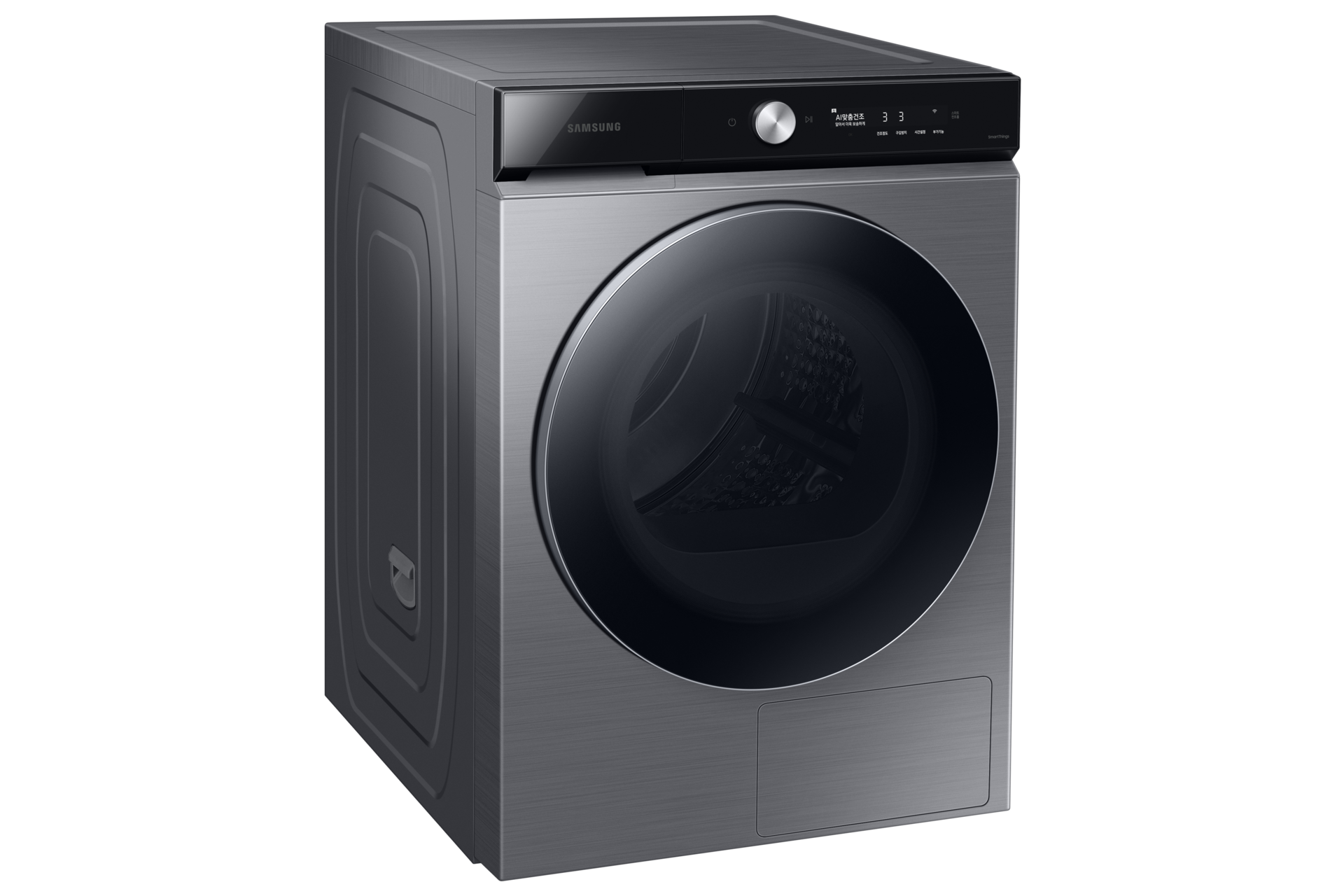 BESPOKE 그랑데 건조기 AI 20 kg 이녹스 우측 15도