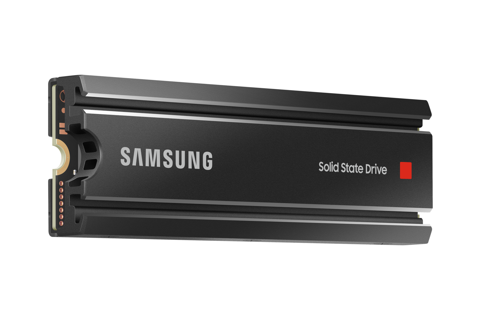 980 PRO with Heatsink PCIe® 4.0 NVM™  M.2 SSD 우측 30도