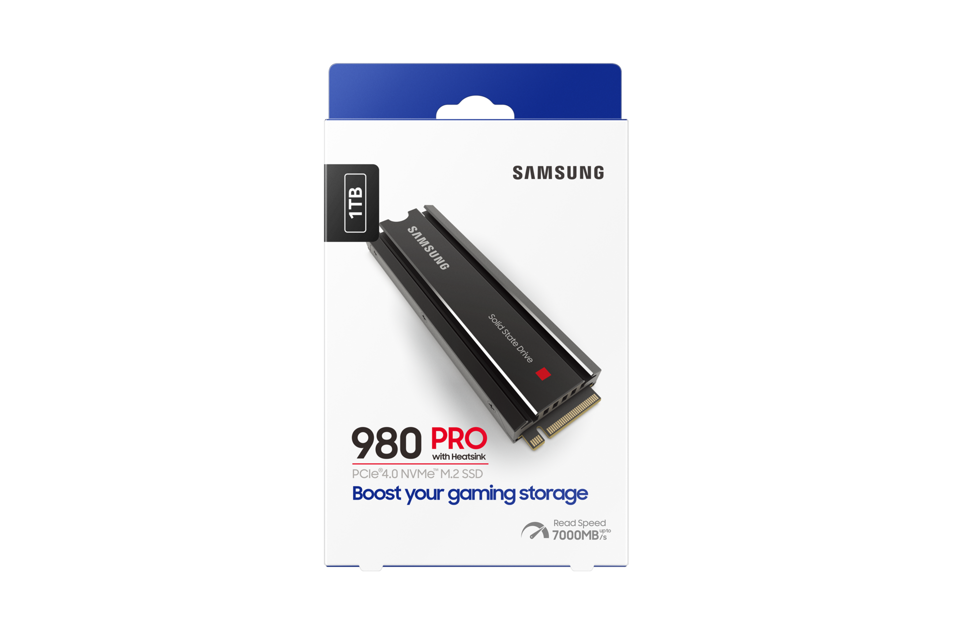 980 PRO with Heatsink PCIe® 4.0 NVM™  M.2 SSD 패키지