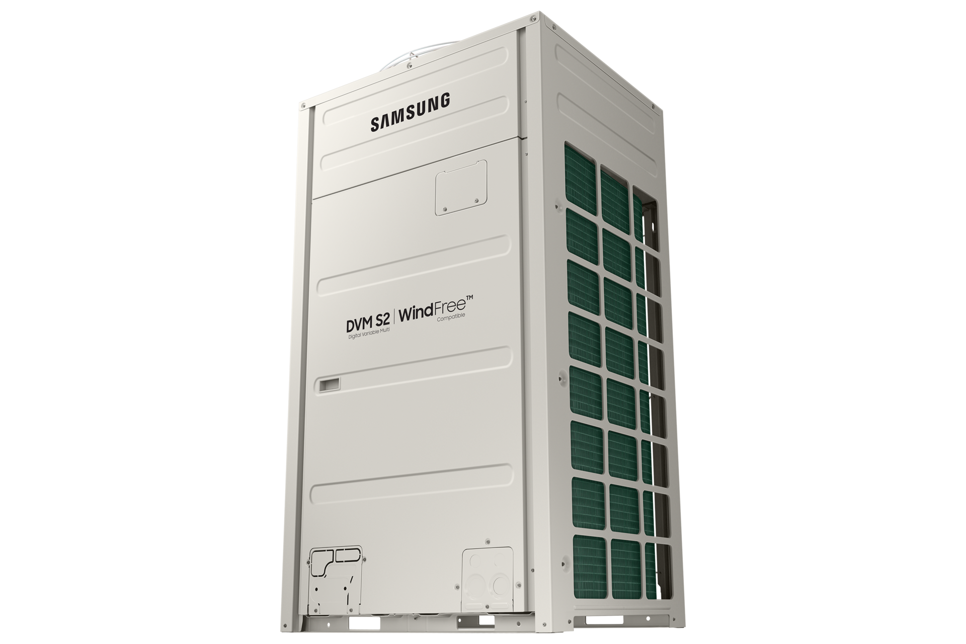 DVM S2 고효율 한랭지형 오른쪽 45도 밑에서 바라본 모습