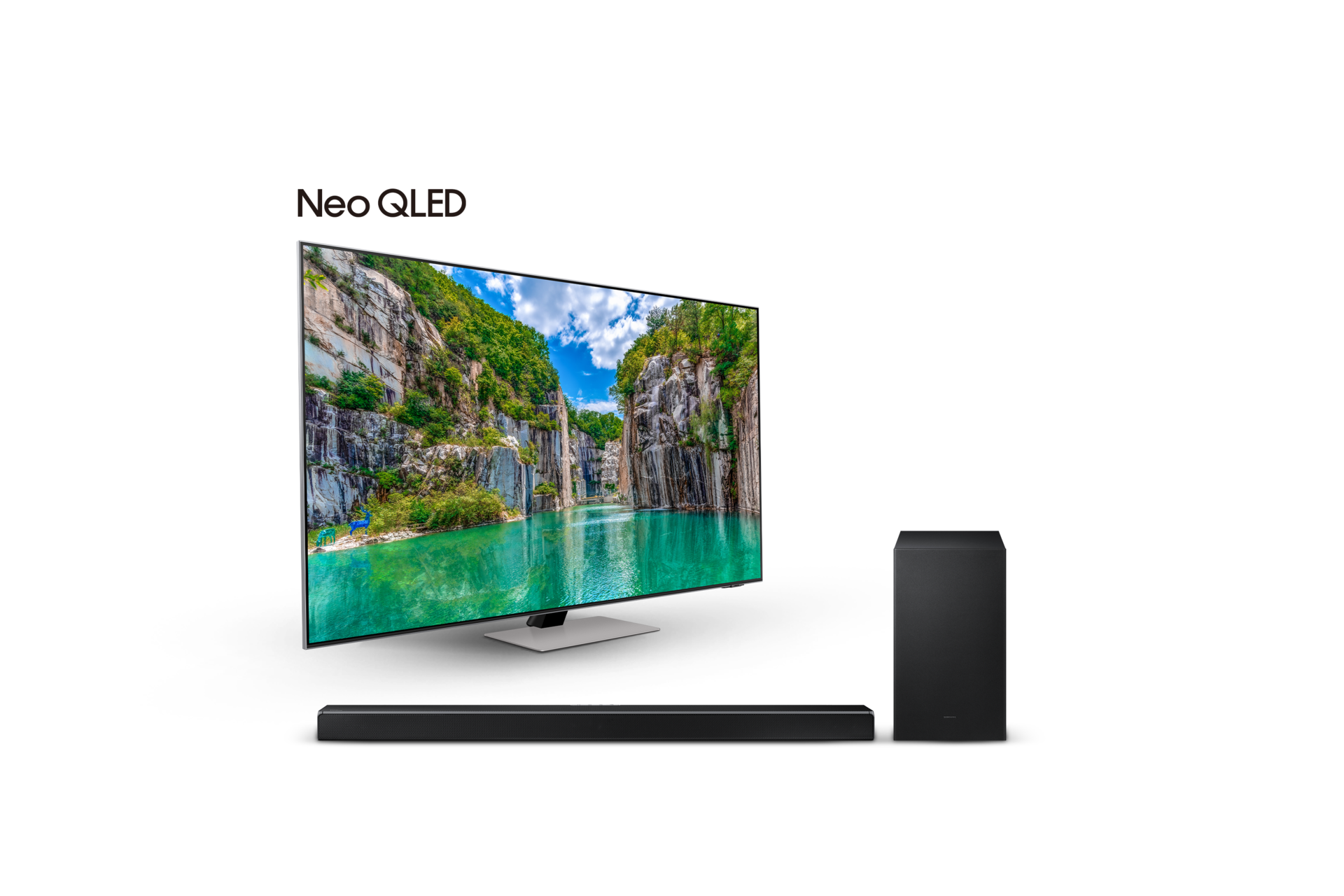 Neo Qled 4K 163 Cm 스탠드형+3.1.2 채널 사운드바 Q600A | Kq65Qna85-6S | Samsung 대한민국