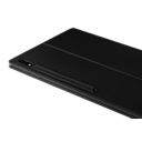 갤럭시 탭 S8 Ultra 키보드 북커버 (블랙) 제품에 갤럭시 탭이 장착된 정면 이미지 