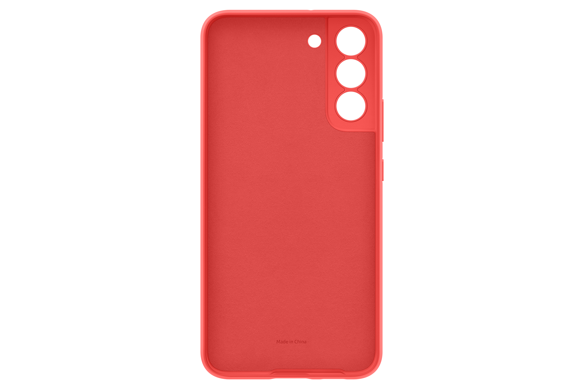 갤럭시 S22+ 실리콘 커버 (코랄) 제품 후면 이미지 